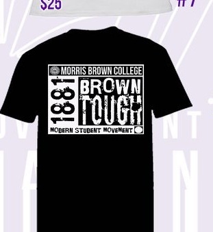 Brown Tough 1881 Tee — Black