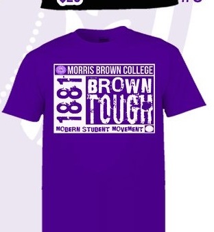 Brown Tough 1881 Tee — Purple