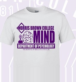 Morris Brown MIND Psychology Tee — White