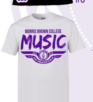 Morris Brown Music Creative Force Tee — White